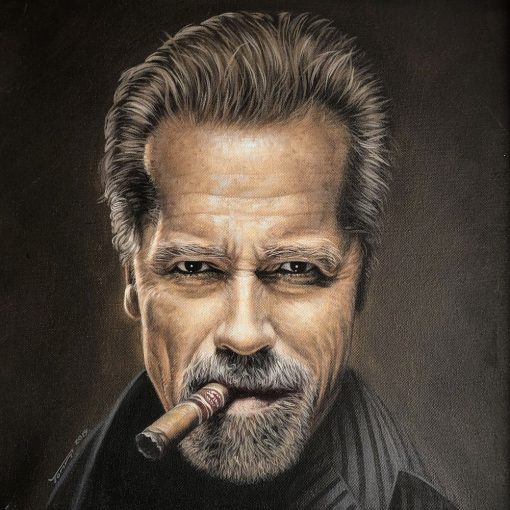 Arnold Schwarzenegger Porträt