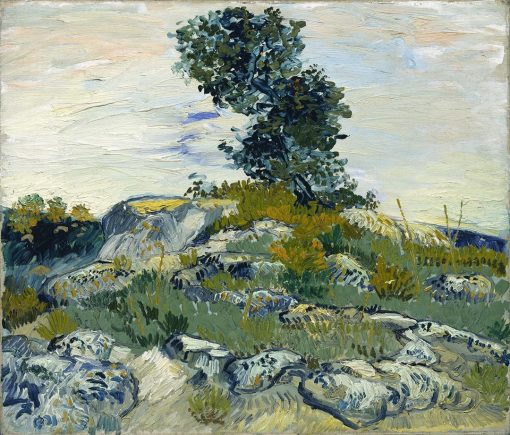 Die Felsen Van Gogh - Ölbild Replikation