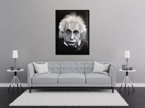 Albert Einstein Portrait Painting