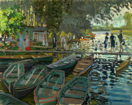 Monet Bathers at La Grenouillère 1