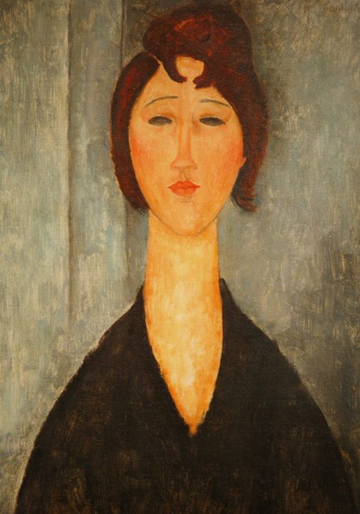 Portrait Young Woman Amedeo Modigliani scaled 1