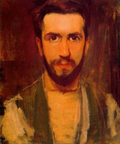 Self Portrait 1900 - Piet Mondrian Ölbild Reproduktion