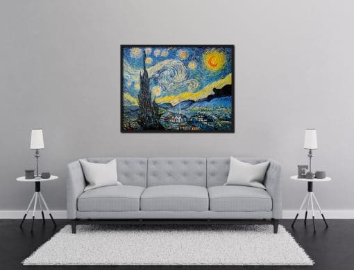 Starry Night Oil Painting Replica