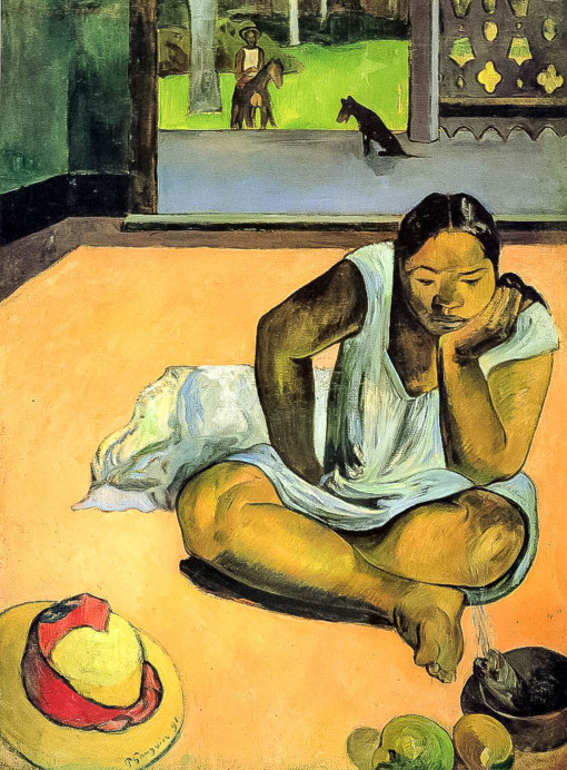 Te Faaturuma Paul Gauguin oil painting 1