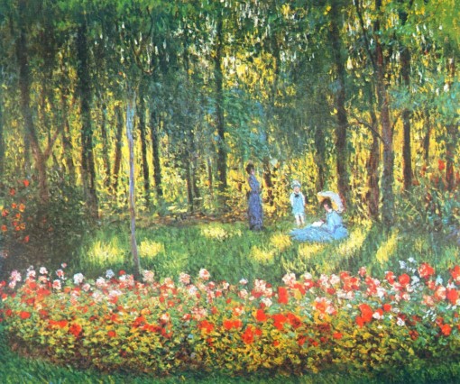 The Artists Family In The Garden
