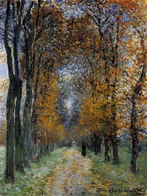 The Avenue Monet Oil Painting