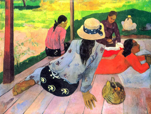 The Siesta Paul Gauguin oil painting 1