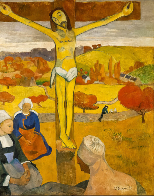 The Yellow Christ Paul Gauguin oil painting 1