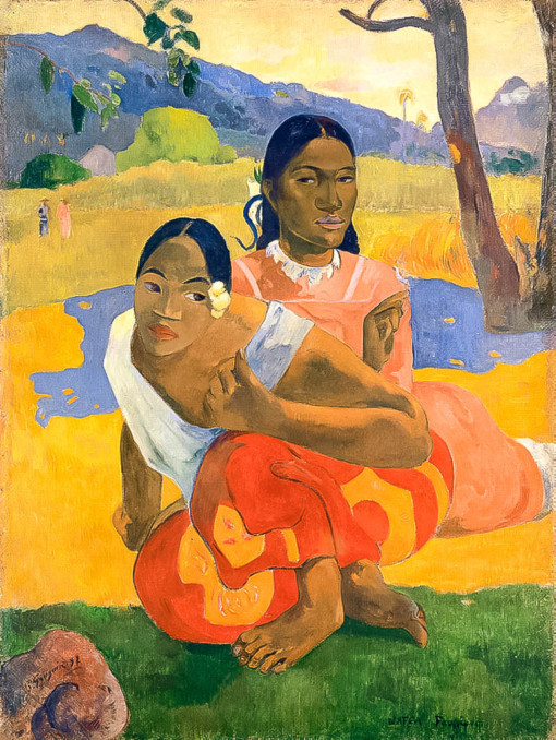 Nafeaffaa Ipolpo - When Will You Marry Paul Gauguin Ölbild Reproduktion